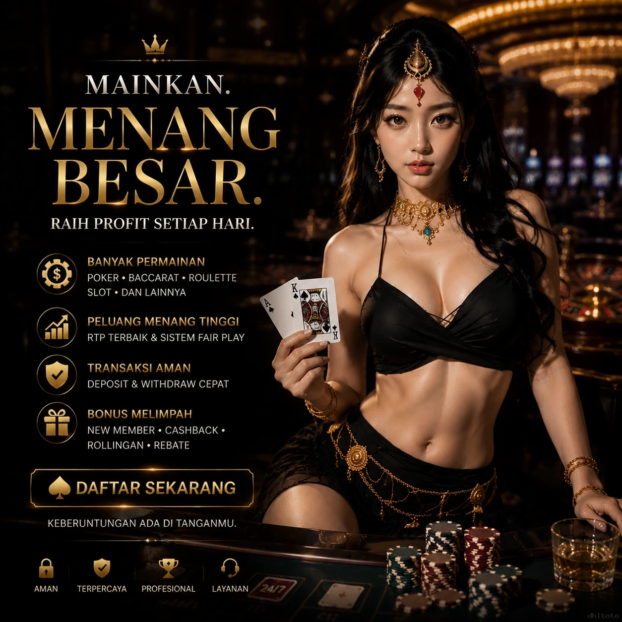 Interface aplikasi setelah instalasi berhasil